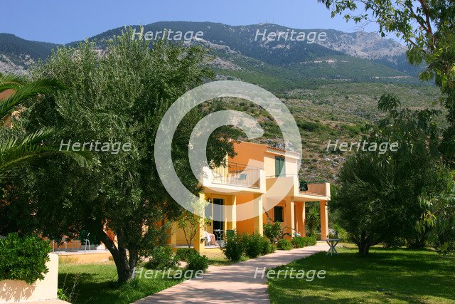 Holiday apartments, Lourdas, Kefalonia, Greece.