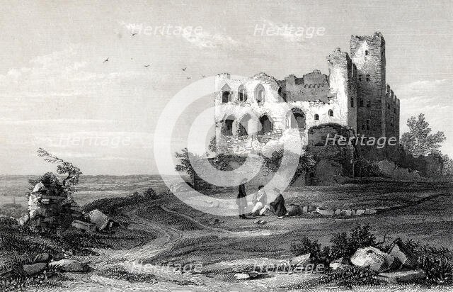 Hambach Castle, 1840. Creator: Verhas, Theodor (1811-1872).