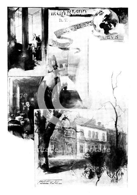 In Clubland - No. V: the Travellers' Club, 1898. Creator: Unknown.