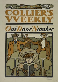 Collier's weekly. Out door number, c1894 - 1896. Creator: William H Bradley.