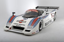 Lancia Martini Le Mans car chasis no 0007 1983. Artist: Simon Clay.