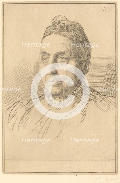 Mme. Kemp, 4th plate. Creator: Alphonse Legros.