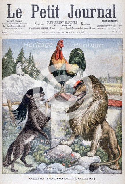 Come Cockerel, Come!, 1903. Artist: Unknown