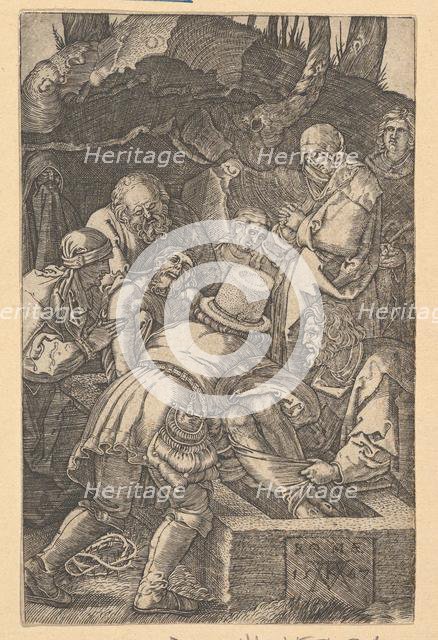 The Entombment, 1567. Creator: Mario Cartaro.