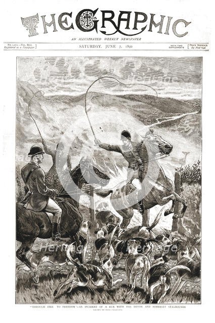 ''The Graphic, Front Cover Saturday June 7, 1890', 1890. Creator: Unknown.