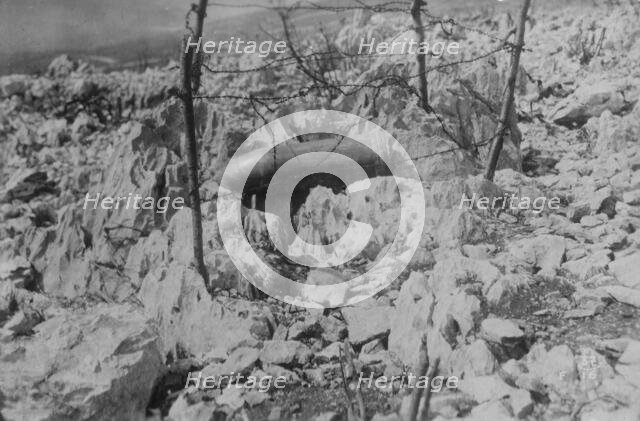 An Austrian "dud", 305 shell, 1918. Creator: Bain News Service.