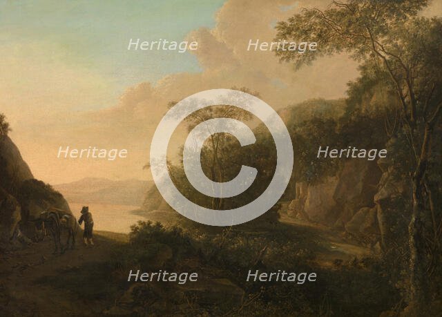 Italian Landscape, c1630-1650. Creator: Jan Dirksz Both.