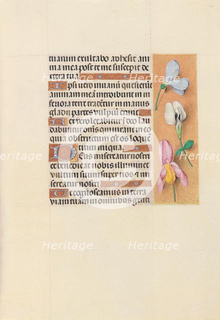 Hours of Queen Isabella the Catholic, Queen of Spain: Fol. 118r, c. 1500. Creator: Master of the First Prayerbook of Maximillian (Flemish, c. 1444-1519); Associates, and.