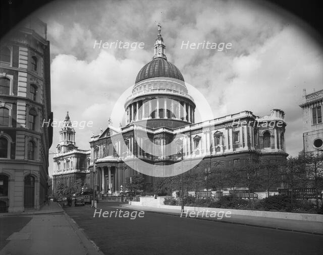 St. Paul's Cathedral, London, c1955. Creator: Arthur Charles Kirby Ware.