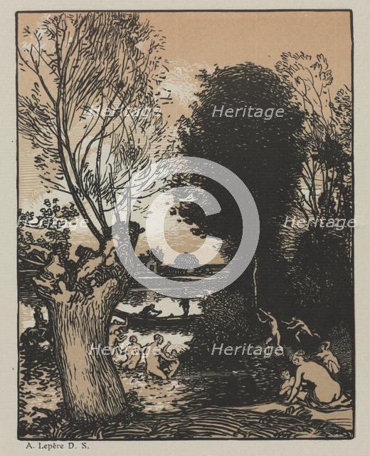 Summer Evening, 1910. Creator: Auguste Louis Lepère (French, 1849-1918).