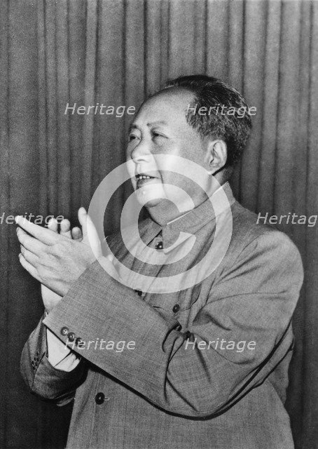 Mao Zedong, Chinese Communist revolutionary and leader, c1960s(?). Artist: Unknown