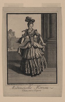 Françoise Fanchon Moreau, End of 17th cen.. Artist: Anonymous  