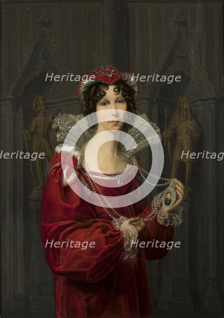 Friederike Luise Wilhelmine of Prussia (1774-1837), Queen of the Netherlands, c1815. Creator: Bury, Friedrich (1763-1823).