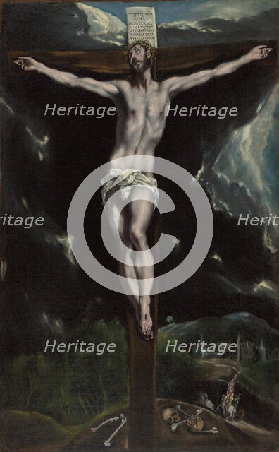 Christ on the Cross, 1600-1610. Creator: El Greco.