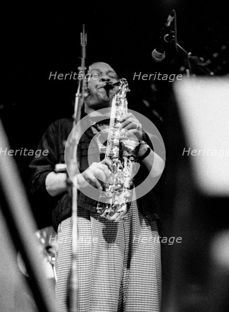 Frank Morgan, Subterranean Club, Labroke Grove, London, Oct 1990. Artist: Brian O'Connor.