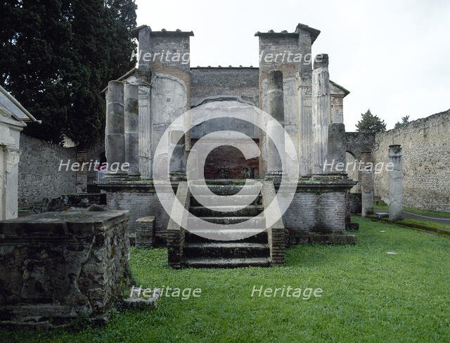 Temple of Isis, Pompeii, Italy, 1st century, (2002). Creator: LTL.