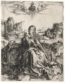 The Holy Family with the Butterfly. Creator: Albrecht Dürer (German, 1471-1528).