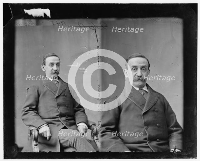 Senator Benjamin Franklin Jonas of Louisiana, 1865-1880. Creator: Unknown.