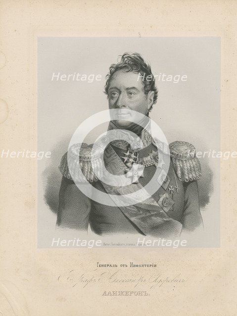 Portrait of General Alexandre Andrault de Langeron (1763-1831).