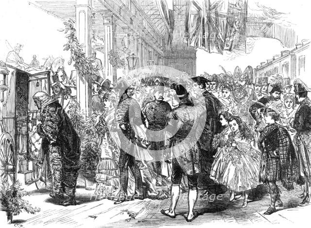 Marriage of Princess Louise at Windsor: arrival of wedding guests, 1871. Creator: C. R..