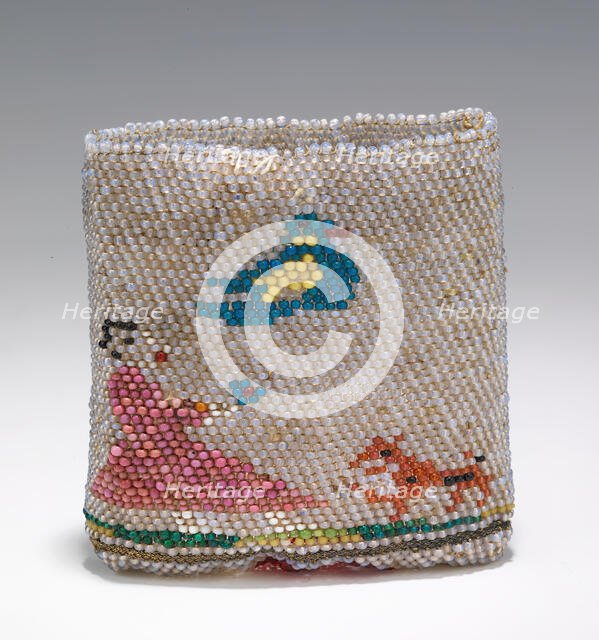 Pouch, Mexican, 1820-40. Creator: Unknown.