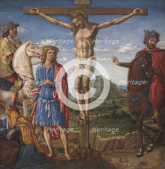 The Crucifixion, 1470s. Creator: Matteo di Giovanni (Italian, c. 1435-1495).