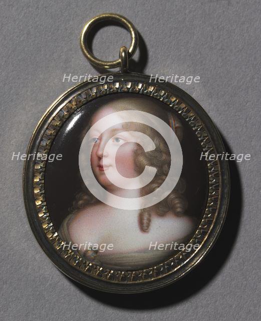 Portrait of a Woman, c. 1670. Creator: Jean Petitot (Swiss, 1607-1691).