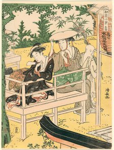 Takata, from the series "Ten Summer Scenes in Edo (Edo natsu jikkei)", c. 1787. Creator: Torii Kiyonaga.