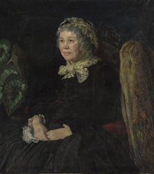 Portrait of an Old Woman, 1887. Creator: Gyda Gram.