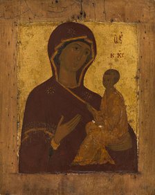 The Mother of God by Tikhvin, between 1500 and 1525. Creator: Moscow School.