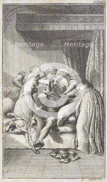 Illustration for Weber's 'Stories from Antiquity', 1787. Creator: Daniel Nikolaus Chodowiecki.