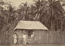 Tropical Scenery, Native Hut, Turbo, 1871. Creator: John Moran.