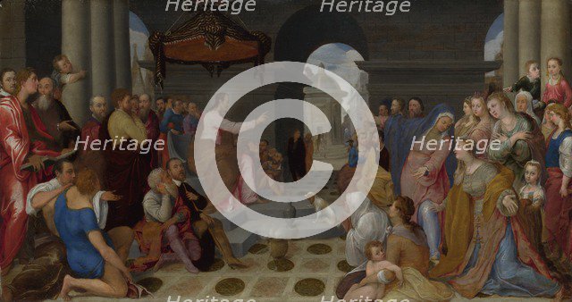 The Conversion of Mary Magdalene, ca 1562-1563. Artist: Campaña, Pedro de (1503-1580)