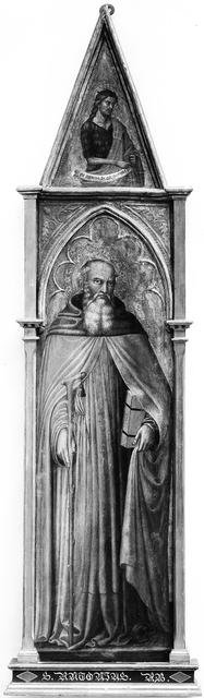 Saint Anthony Abbot (with Saint John the Baptist). Creator: Martino di Bartolomeo di Biagio.