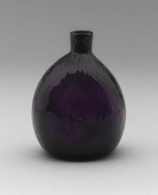 Pocket bottle, 1769/74. Creators: American Flint Glass Manufactory, Henry William Stiegel.