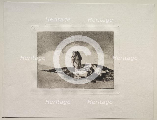 The Horrors of War: There is No One to Help Them. Creator: Francisco de Goya (Spanish, 1746-1828).