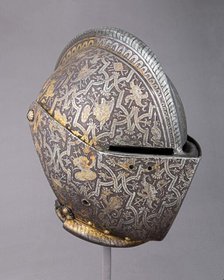 Close Helmet for Foot Combat, Italian, Milan, ca. 1600. Creator: Unknown.