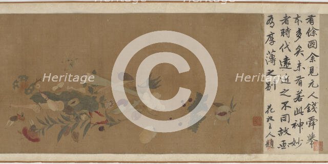 Flowers, fruit, shells, and insects, 1368-1644. Creator: Unknown.