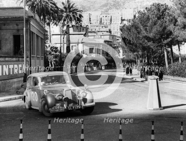 Alvis TC21, 1955 Monte Carlo Rally. Creator: Unknown.