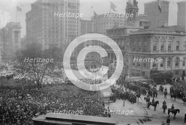 French Commission at City Hall, between c1915 and c1920. Creator: Bain News Service.