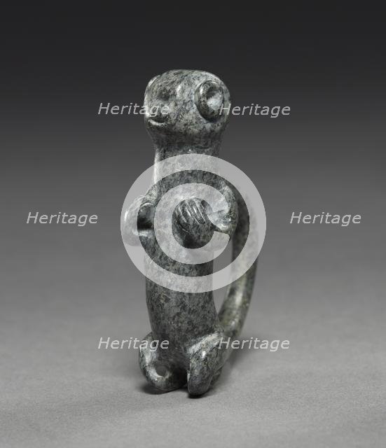 Monkey Pendant, c. 400-900. Creator: Unknown.