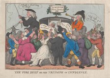 The York Dilly or The Triumph of Innocence, February 26, 1809., February 26, 1809. Creator: Thomas Rowlandson.