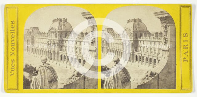 Paris, Nouveau Louvre, c. 1874. Creator: Unknown.