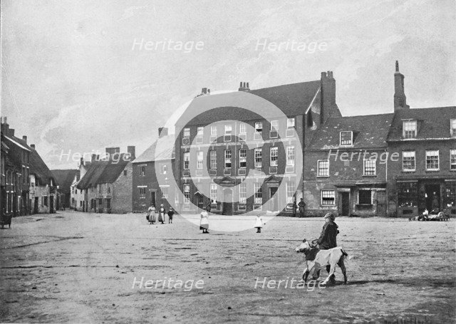 'Cowper's House, Olney', c1896. Artist: WS Wright.