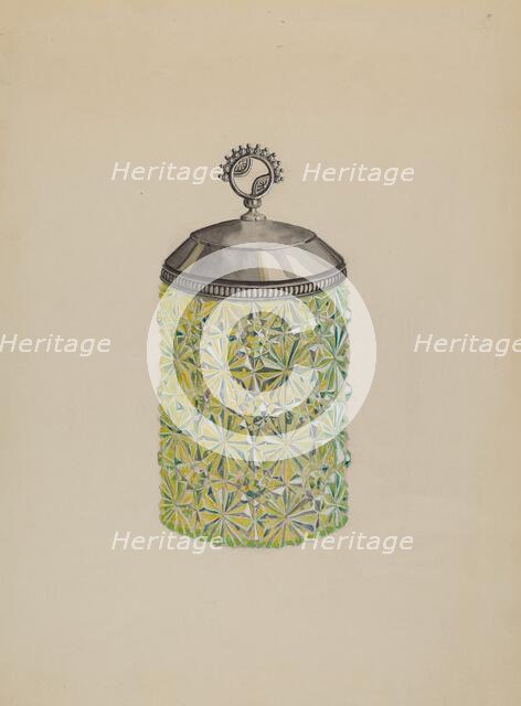 Jelly Jar, c. 1936. Creator: Dorothy Posten.