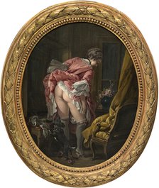 The Indiscreet Eye, 1742. Artist: Boucher, François (1703-1770)