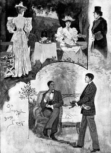 "The Importance of Being Ernest," Mr. Oscar Wilde's new play at the St. James's Theatre, 1895. Creator: George Meisenbach.
