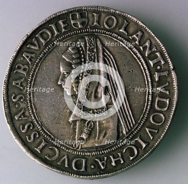 '4-Testoon. Duchy Savoy, Italy', (Reverse: Iolanta Ludovica, Duchess of Savoy), 1497-1504. Artist: Unknown
