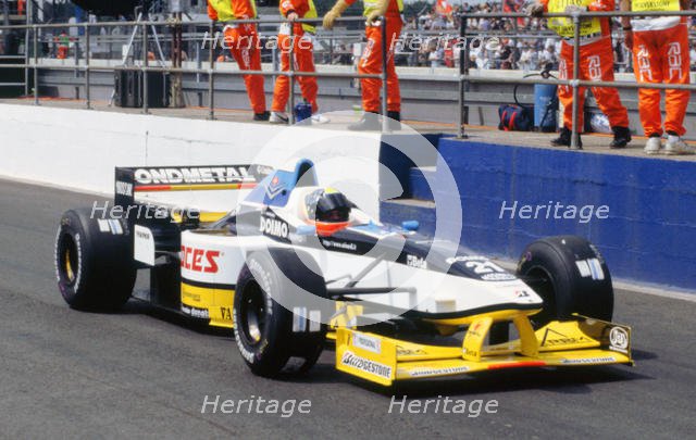 Minardi M197, J. Trulli, 1997 British Grand Prix at Silverstone. Creator: Unknown.