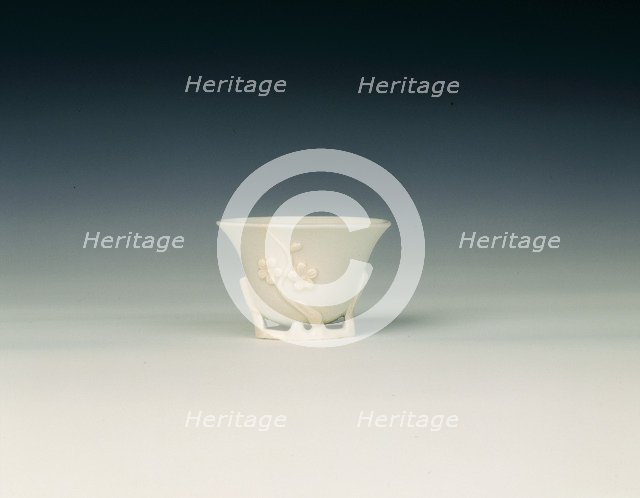 Dehua porcelain cup, Qing dynasty, China, 1662-1722. Artist: Unknown